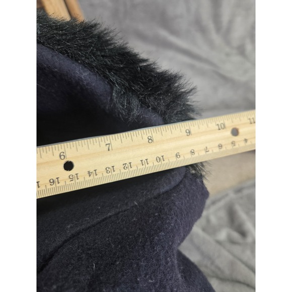 Turtle Fur Women Classic Warm Black Fur Fleece Hat Ear Muffs & Neck Warmer Scarf - Picture 16 of 16